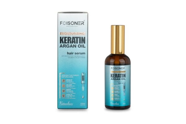 Foisoner Professional Keratin & Argan Oil Hair Serum - Image 4