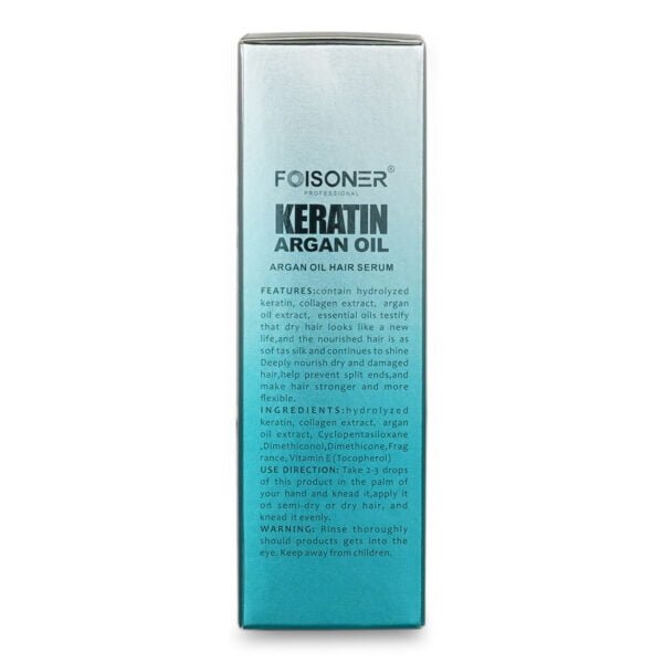 Foisoner Professional Keratin & Argan Oil Hair Serum - Image 5