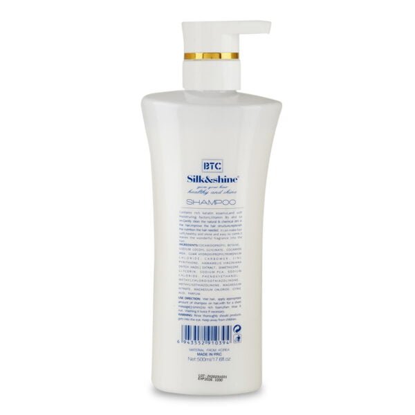 BTC Silk and Shine Daily Care Shampoo and Conditioner Kit - Image 2