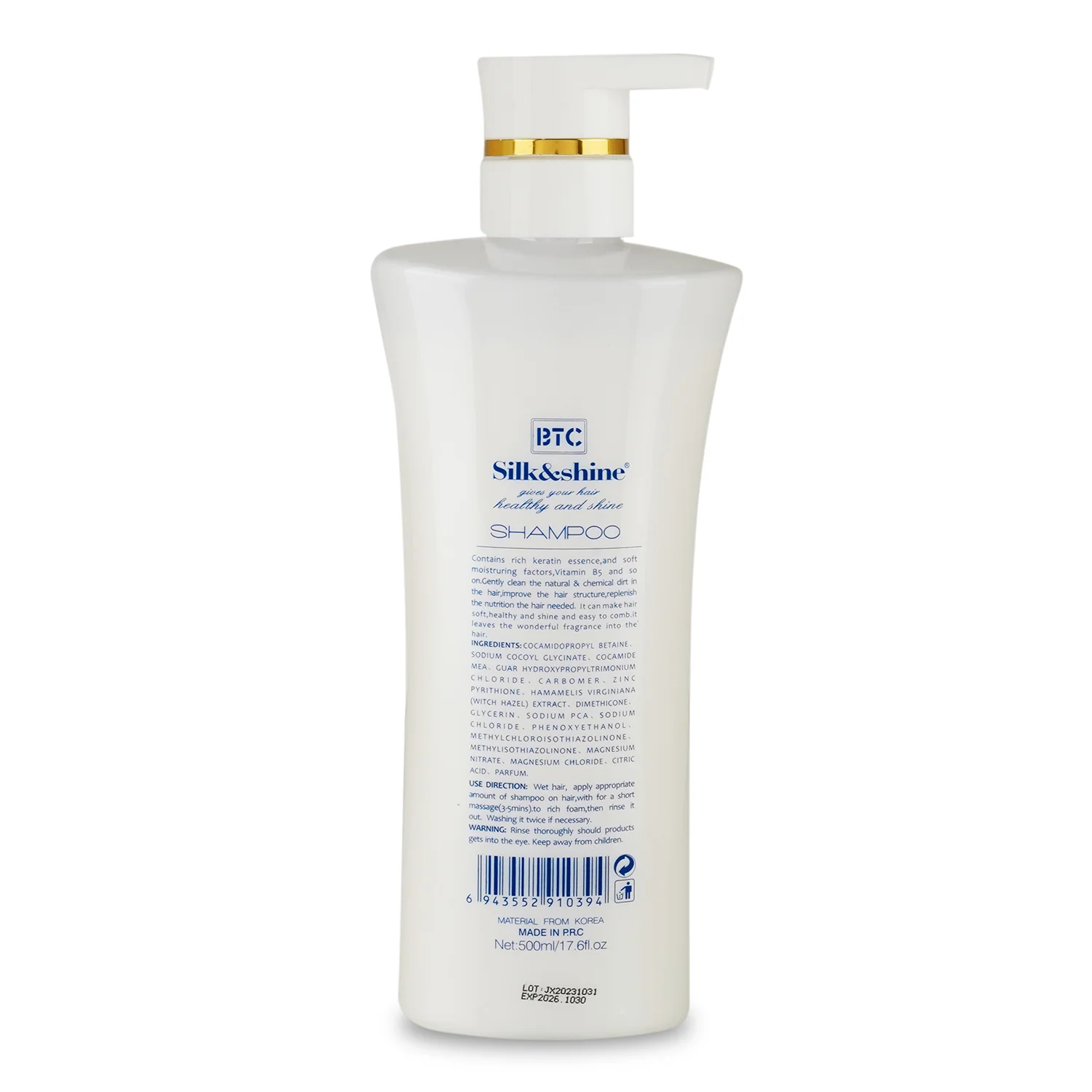 BTC Silk and Shine Daily Care Shampoo and Conditioner Kit - Image 2
