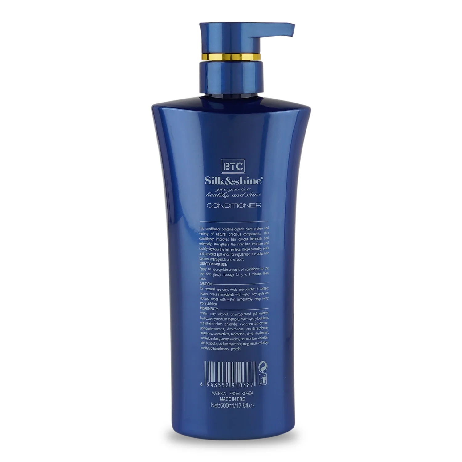BTC Silk and Shine Daily Care Shampoo and Conditioner Kit - Image 4