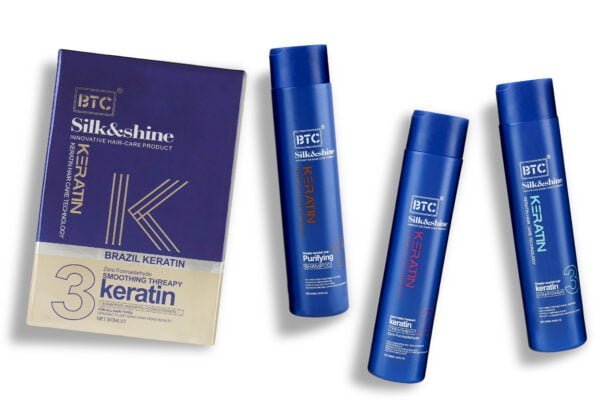 BTC Silk & Shine Brazil Keratin Therapy Kit - Image 4