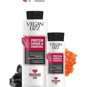 Vegan Lizz Charcoal & Caviar Brazilian Protein